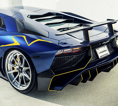 Фото дисков Vossen EVO-2R (3-Piece) на Lamborghini Aventador