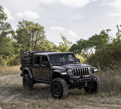 Фото дисков Black Rhino ABRAMS на Jeep Gladiator II (JT)