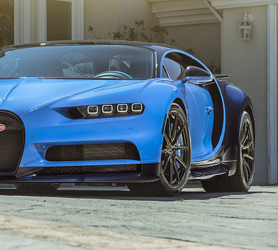 Фото дисков Vossen M-X2 на Bugatti Chiron