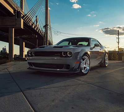 Фото дисков Anrky RS5 на Dodge Challenger III