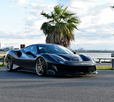 Фото дисков Anrky S1-X3 на Ferrari 488