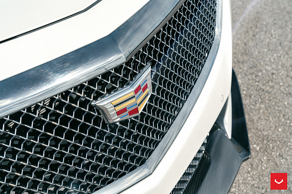 Фото дисков Vossen HF-5 Сатиновый графит на Cadillac CTS III