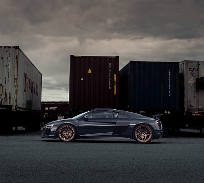 Фото дисков Brixton Forged VL4 на Audi R8 (4S)