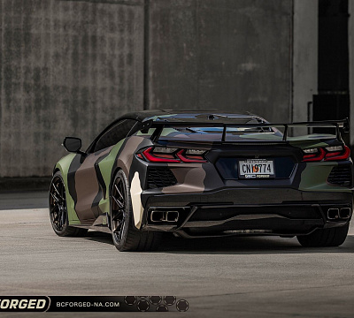 Фото дисков BC Forged HCA381 на Chevrolet Corvette C8