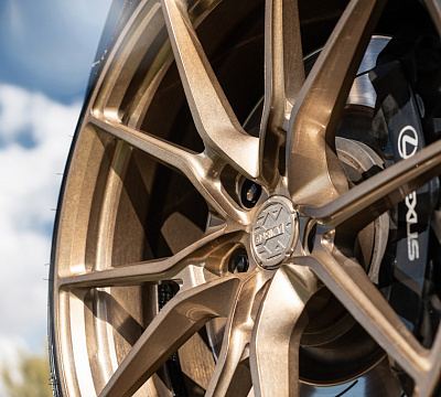 Фото дисков Anrky AN12 на Lexus RC