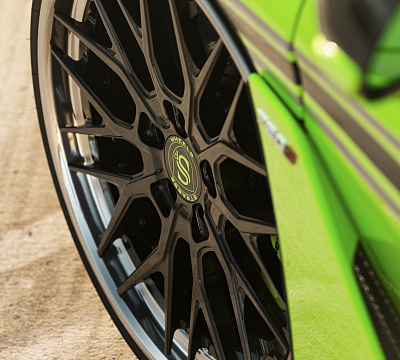 Фото дисков Strasse Wheels SV10M Deep Concave FS на McLaren 720S