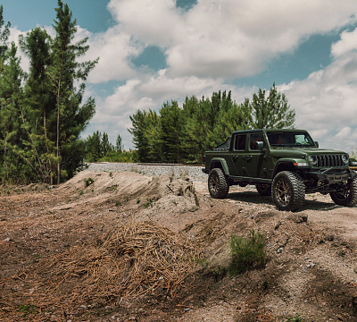Фото дисков Vossen HFX-1 (5-Lug) на Jeep Gladiator II (JT)