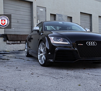 Фото дисков HRE P101 на Audi TT (8J)