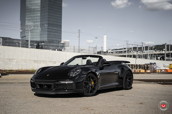 Фото дисков Vossen S21-01 Сатиновый темный лак на Porsche 911 VIII