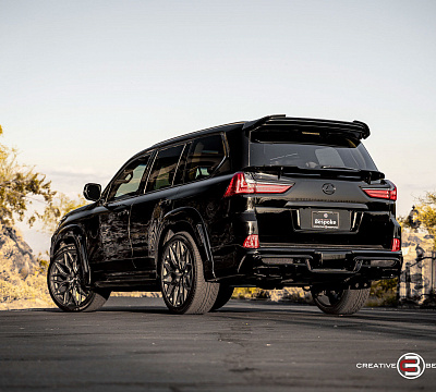 Фото дисков Vossen HF-2 на Lexus LX III