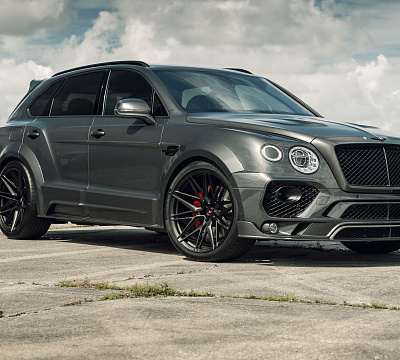 Фото дисков Vossen EVO-5 на Bentley Bentayga