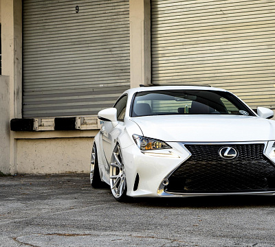 Фото дисков Vossen VFS-6 на Lexus RC