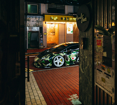 Фото дисков Brixton Forged TR05 AERO1 на Lamborghini Huracan