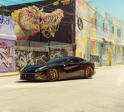Фото дисков Vossen EVO-2R на Ferrari F12