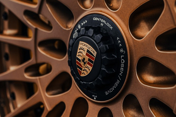 Фото дисков Brixton Forged HS1 Сатиновая медь на Porsche 911 VIII