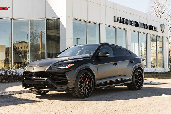 Фото дисков Anrky AN30 Черный сатин на Lamborghini Urus