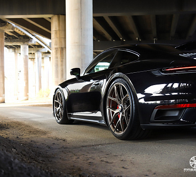 Фото дисков Vossen S21-01 на Porsche 911 VIII