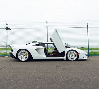 Фото дисков 1886 Wheels S009 на Lamborghini Aventador