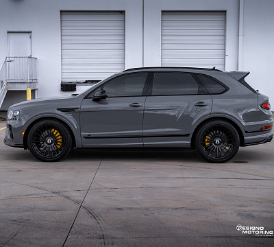 Фото дисков Vossen HF-8 на Bentley Bentayga