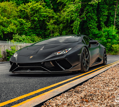 Фото дисков NOVITEC NL4 на Lamborghini Huracan