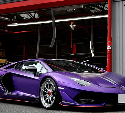 Фото дисков Anrky AN31 на Lamborghini Aventador