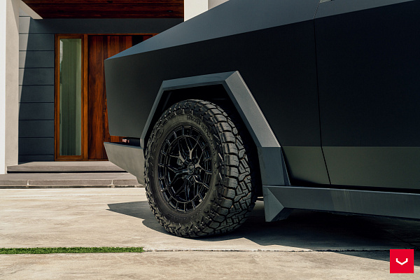 Фото дисков Vossen HFX-1 (6-Lug) Черный глянец на Tesla Cybertruck