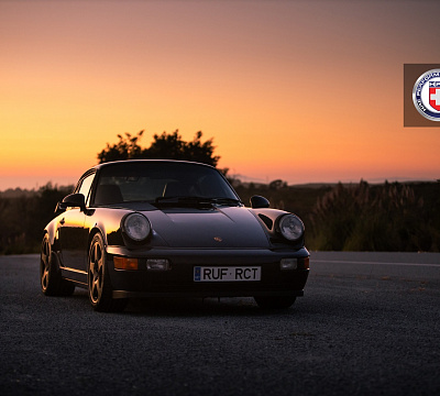 Фото дисков HRE 527M на Porsche 911 III