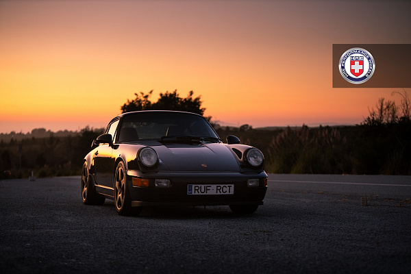 Фото дисков HRE 527M Сатиновая бронза на Porsche 911 III