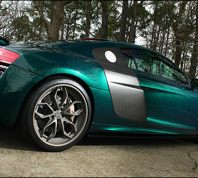 Фото дисков HRE S201 на Audi R8 (Typ 42)