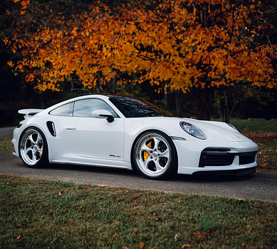 Фото дисков HRE 522 на Porsche 911 VIII
