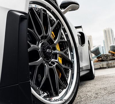 Фото дисков Anrky RS1 на Porsche 911 VII