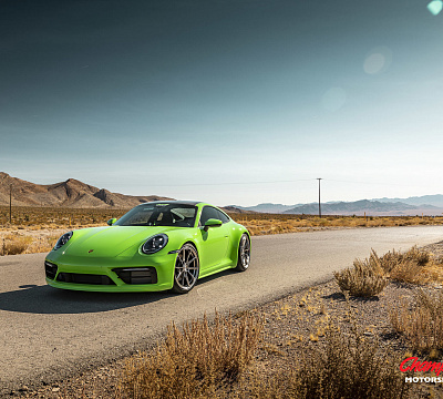 Фото дисков Vossen RS92 на Porsche 911 VIII