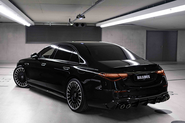 Фото дисков BRABUS Monoblock ZM (Platinum Edition) Черный глянец на Mercedes-Benz S-Class (W223)