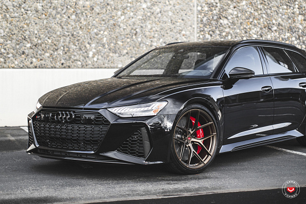 Фото дисков Vossen S21-01 Глянцевая бронза на Audi A/RS 6 (C8)