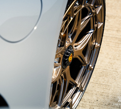Фото дисков Vossen LC3-01 на Porsche 911 VIII