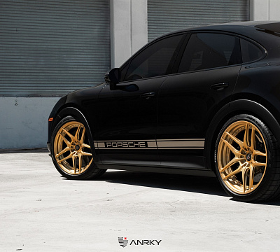 Фото дисков Anrky RS6.2 на Porsche Cayenne II