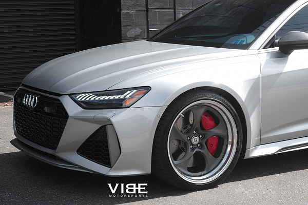 Фото дисков HRE 522 Сатиновый графит на Audi A/RS 6 (C8)
