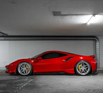 Фото дисков ST Wheels ST20.2 на Ferrari 488