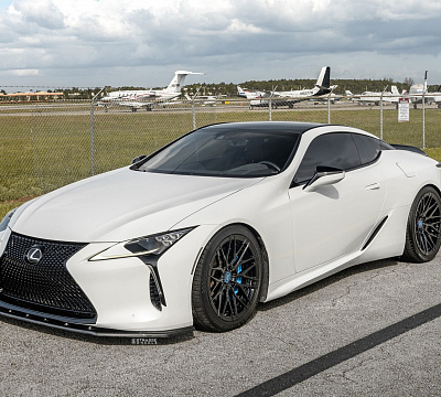 Фото дисков Strasse Wheels SV10M Deep Concave Duoblock на Lexus LC 500