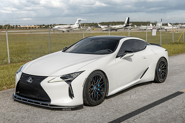 Фото дисков Strasse Wheels SV10M Deep Concave Duoblock Другой цвет на Lexus LC 500