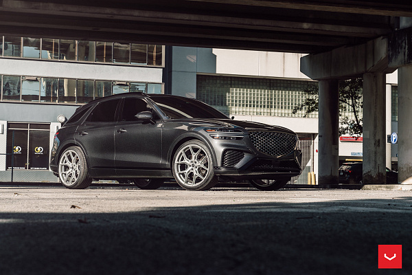 Фото дисков Vossen HF-5 Серебро на Genesis GV70