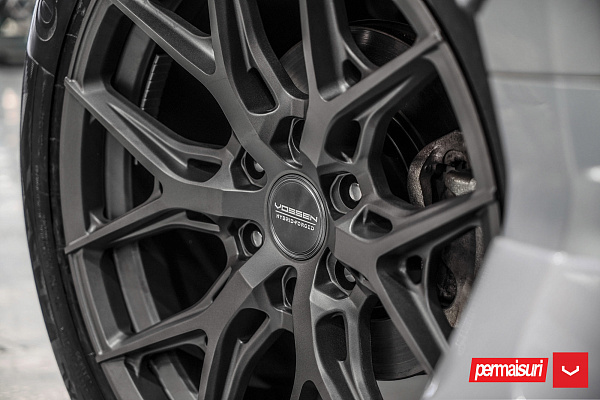 Фото дисков Vossen HF6-4 Матовый графит на Mitsubishi Pajero Sport III