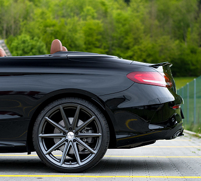 Фото дисков Vossen VFS-10 на Mercedes-Benz C-Class (W205)