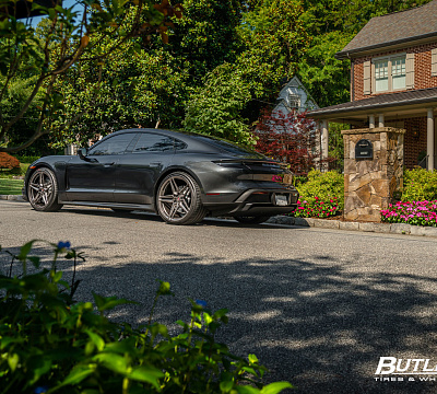 Фото дисков Vossen EVO-1 на Porsche Taycan I
