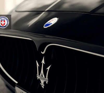Фото дисков HRE P40SC на Maserati GranTurismo I
