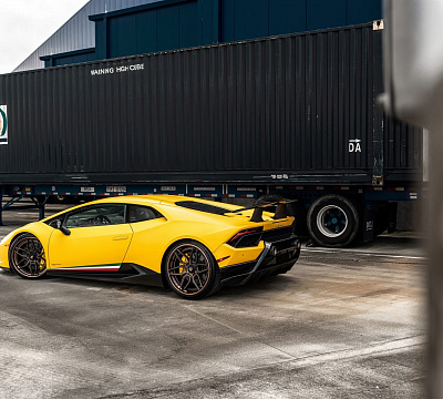 Фото дисков Anrky AN36 на Lamborghini Huracan
