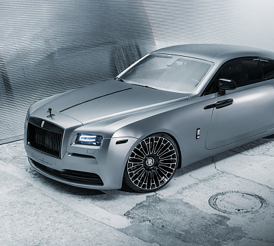 Фото дисков Brixton Forged LX01 на Rolls-Royce Wraith