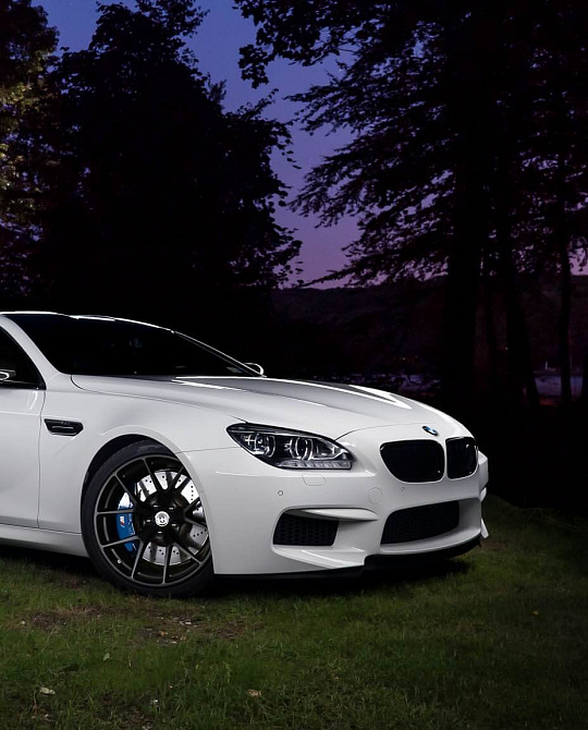Фото дисков P101 Черный сатин на BMW 6/M6 (F06/F13/F12)