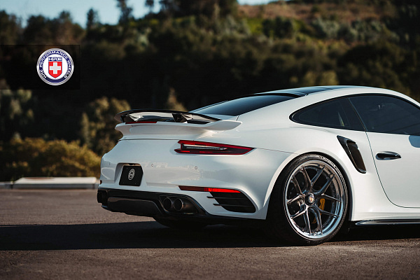 Фото дисков HRE S101SC Глянцевый темный лак на Porsche 911 VII