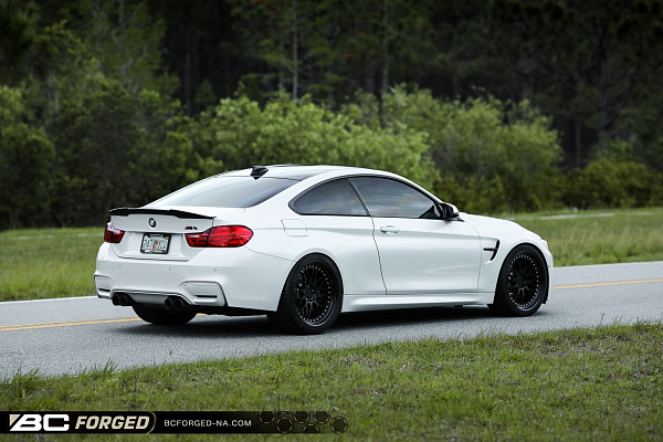 Фото дисков BC Forged LE81 // MLE81 Черный матовый на BMW 4/M4 (F32/F82)